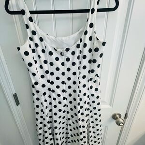 Polka Dot Sleeveless Dress